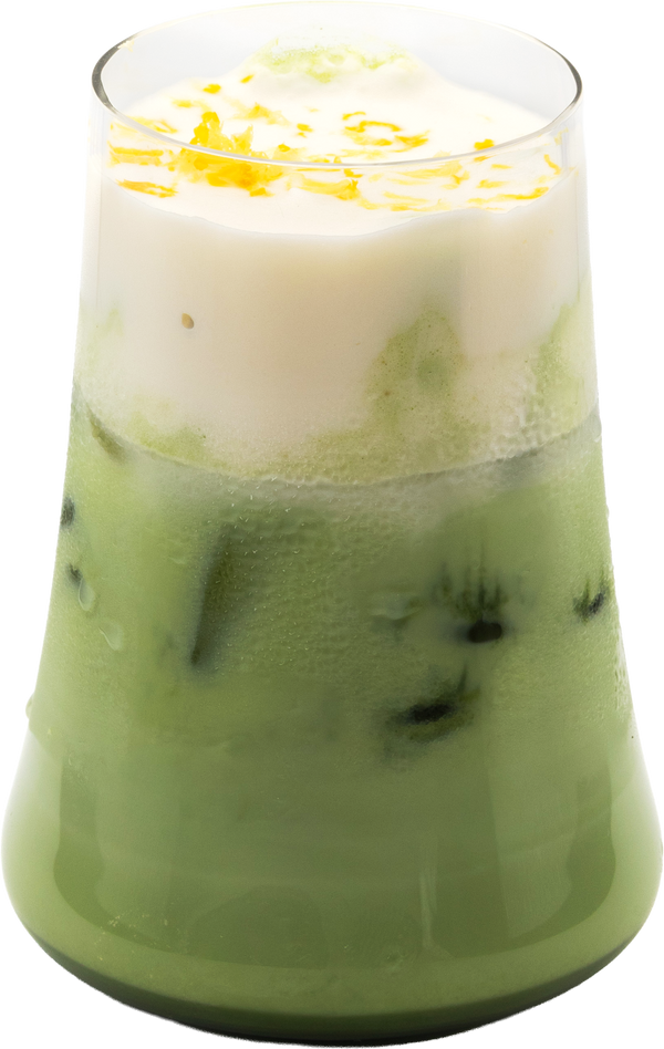 Matcha with Cream Top